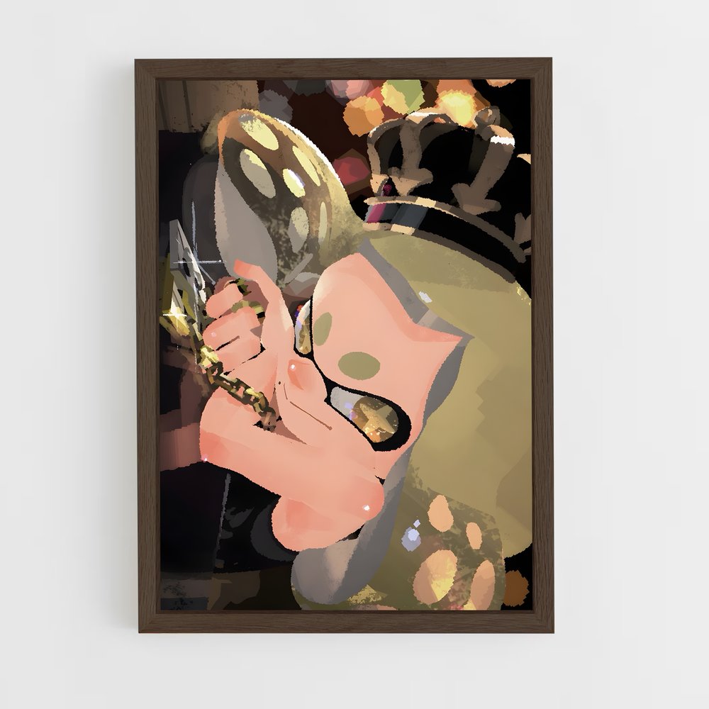 Poster Pearl Entre – affiche Splatoon (vue 5)