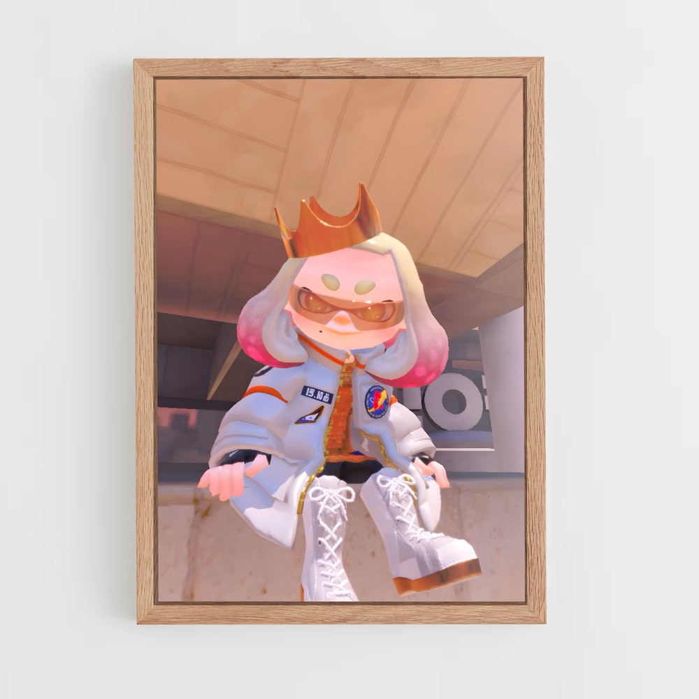 Poster Éclat Pur – affiche Splatoon (vue 4)