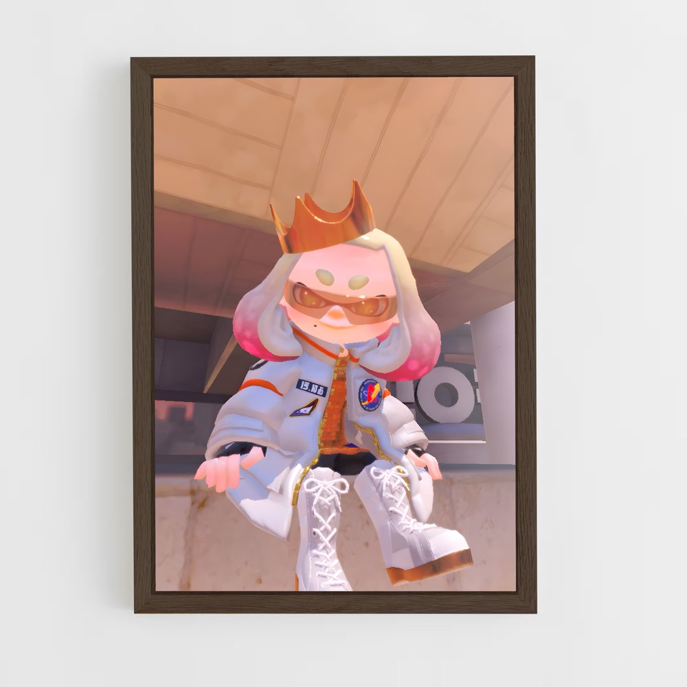 Poster Éclat Pur – affiche Splatoon (vue 5)