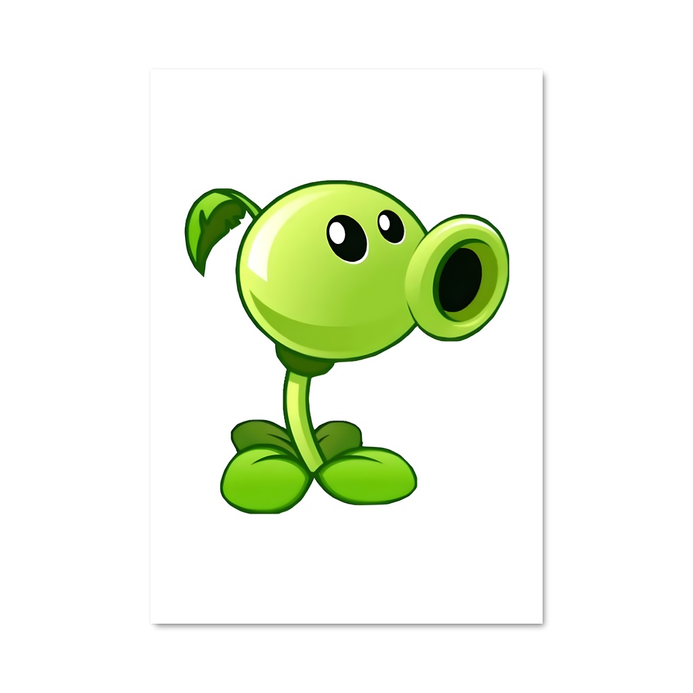 Poster Peashooter Froggy