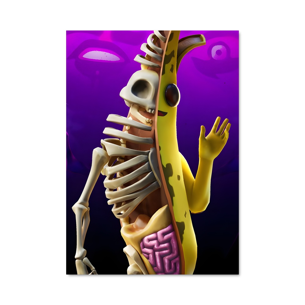 Poster Peely le Squelette Banana