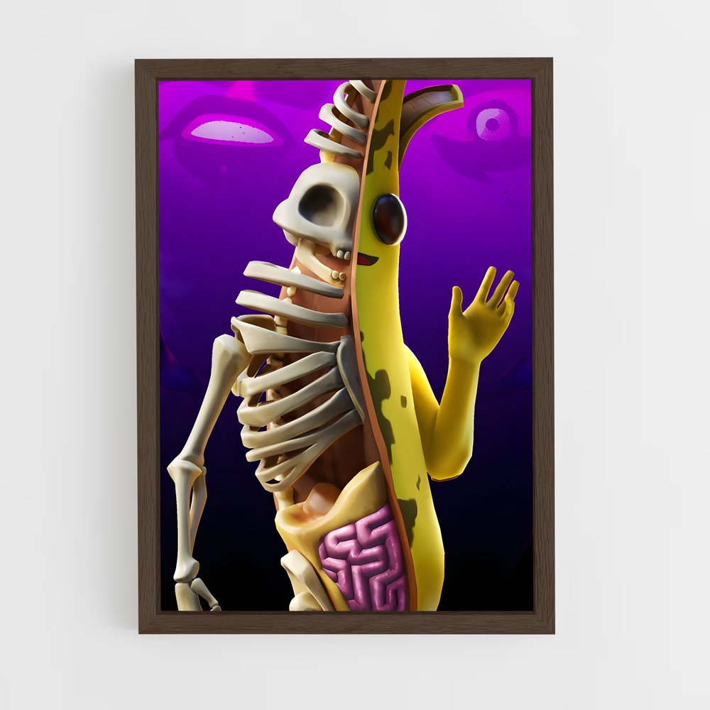 Poster Peely le Squelette Banana – affiche Fortnite (vue 5)