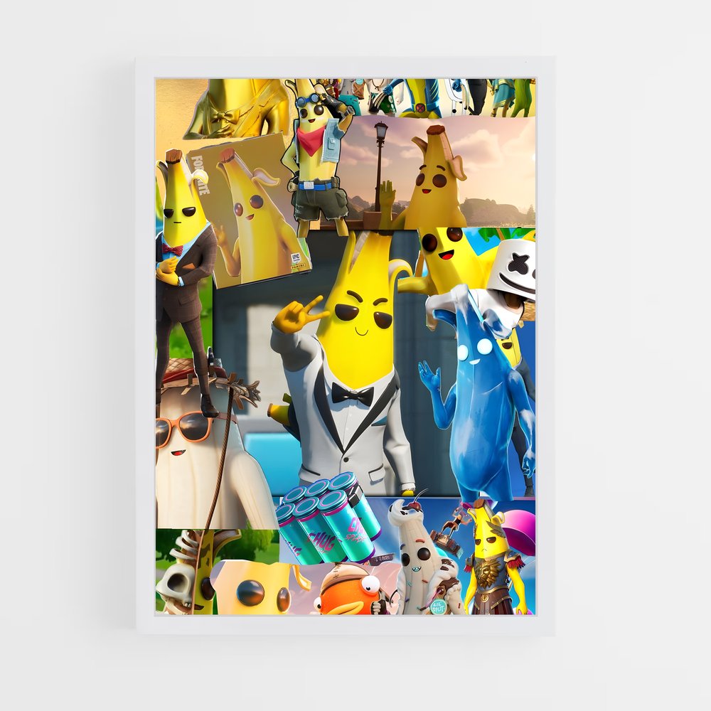 Poster Lego Fantasia – affiche Fortnite (vue 3)