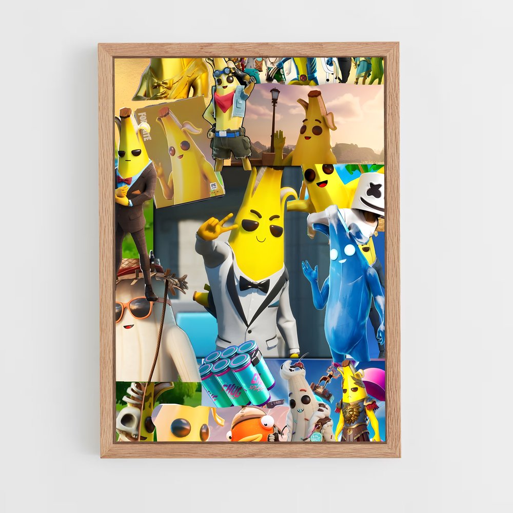 Poster Lego Fantasia – affiche Fortnite (vue 4)