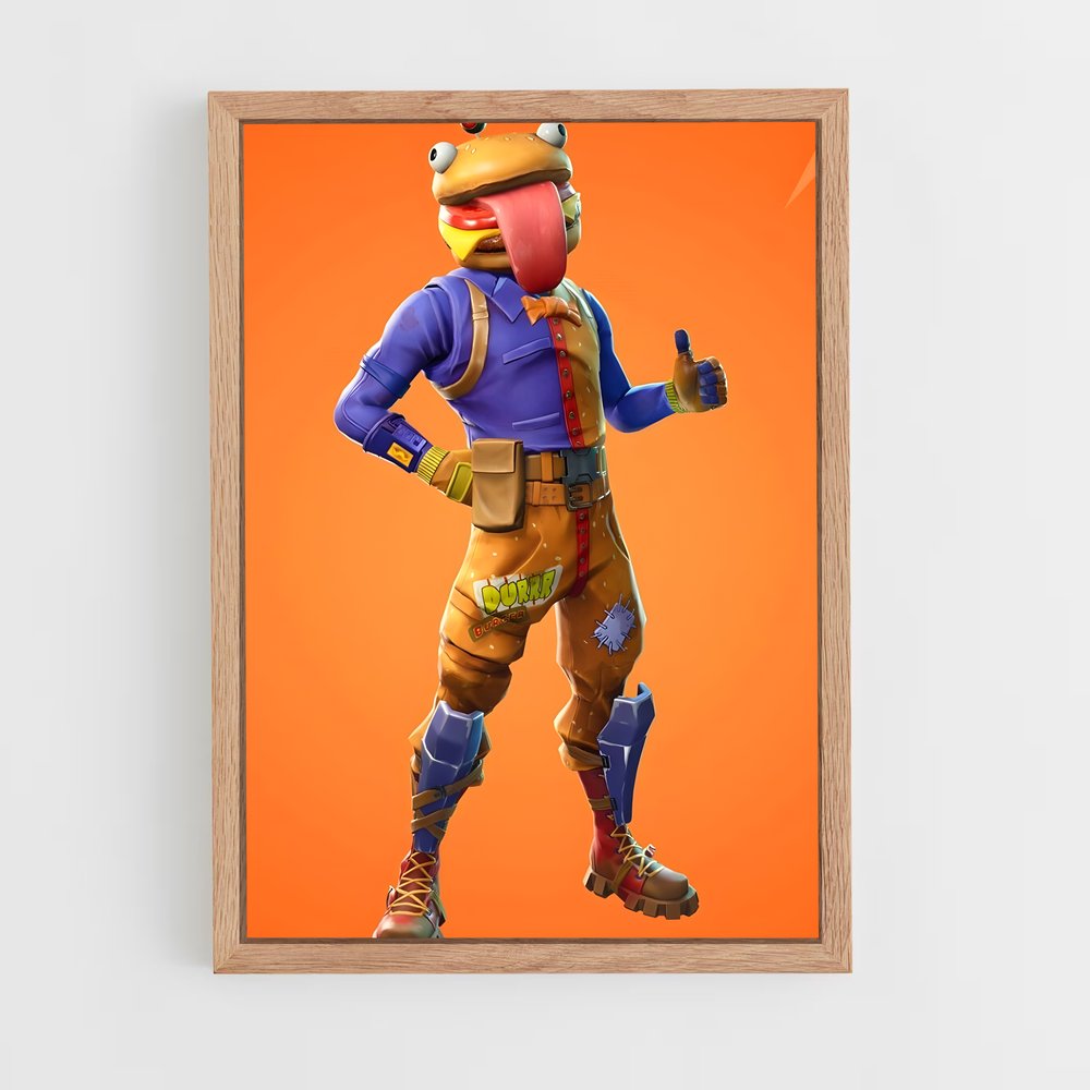 Poster Peely Power – affiche Fortnite (vue 4)