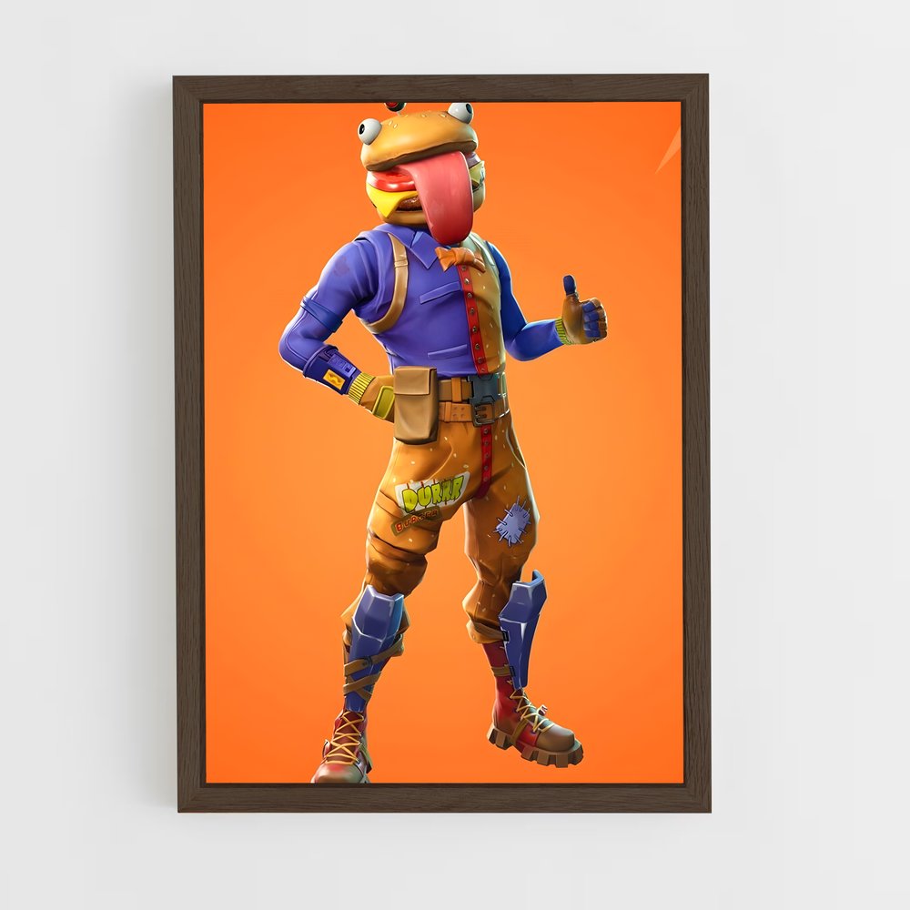 Poster Peely Power – affiche Fortnite (vue 5)