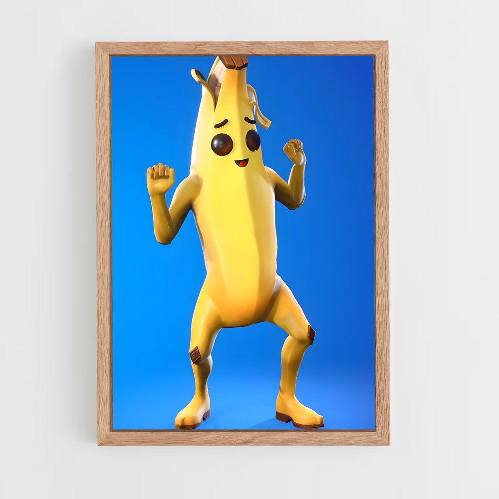 Poster Banane Funky – affiche Fortnite (vue 4)