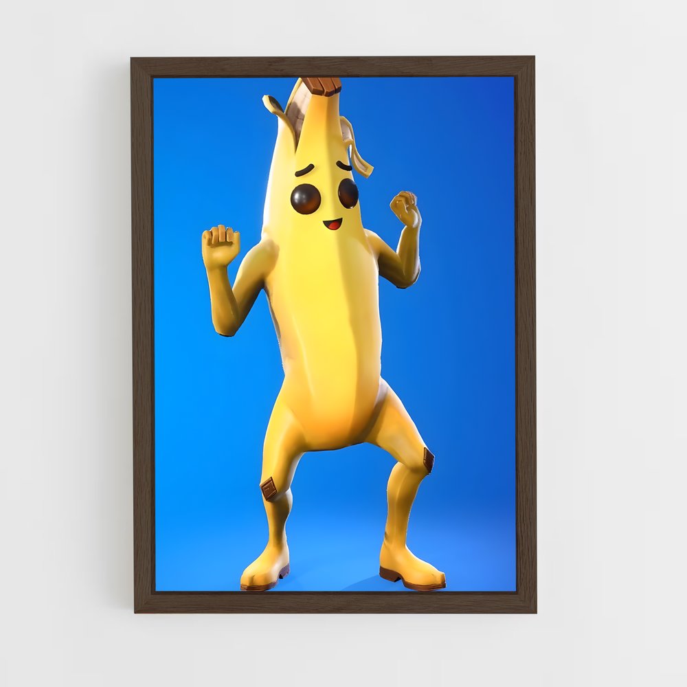 Poster Banane Funky – affiche Fortnite (vue 5)