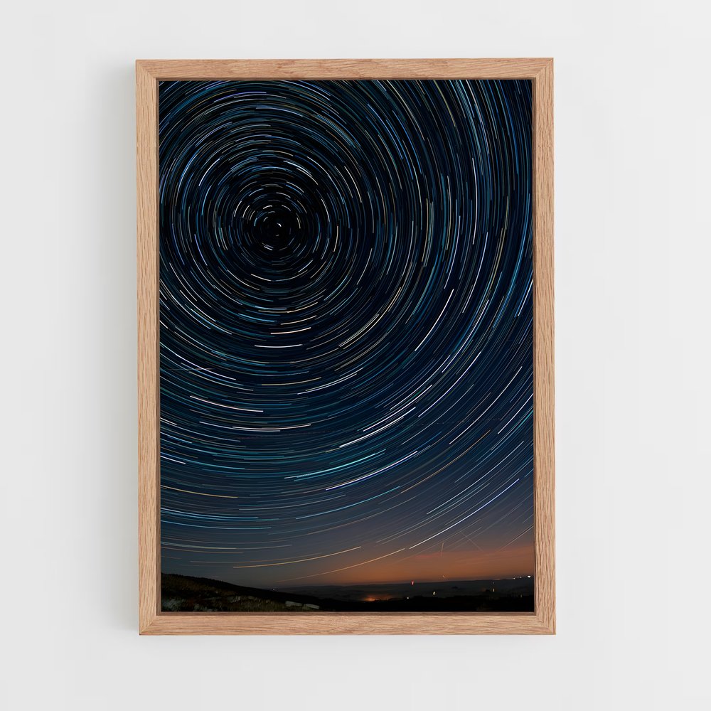 Poster Étoiles du Désert – affiche Univers (vue 4)