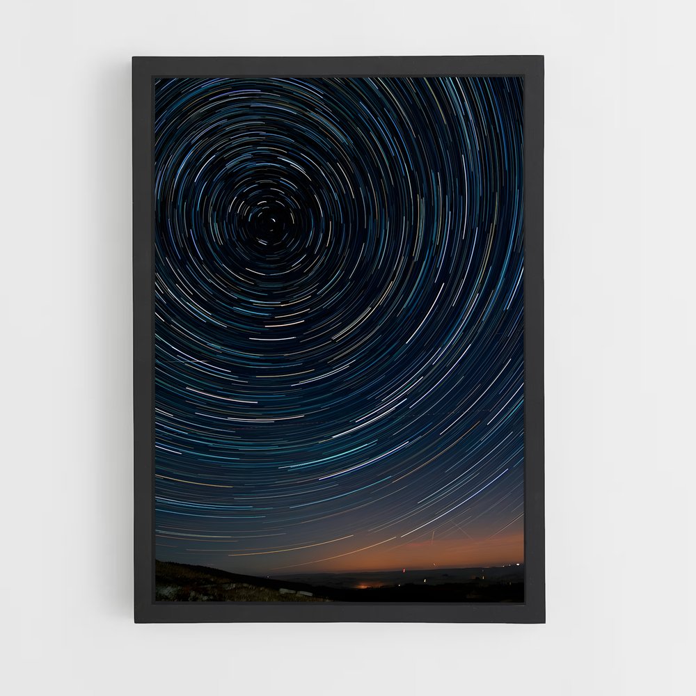 Poster Étoiles du Désert – affiche Univers (vue 2)