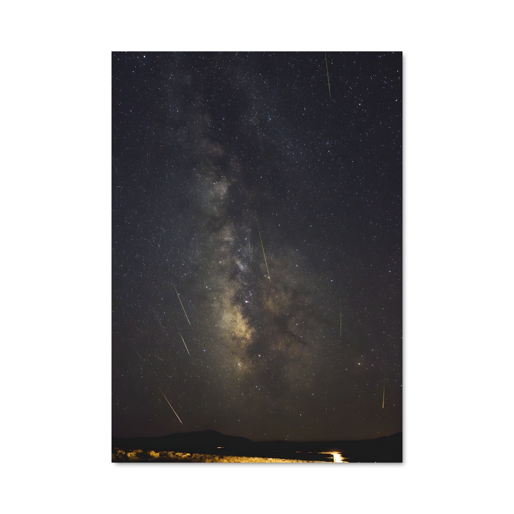 Poster Perseids éblouissant