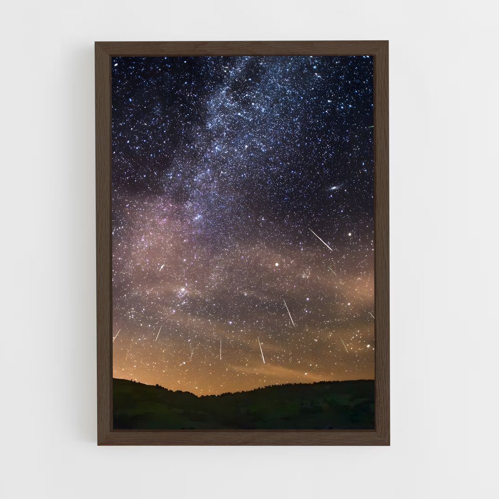 Poster magnifique des Perséides – affiche Univers (vue 5)