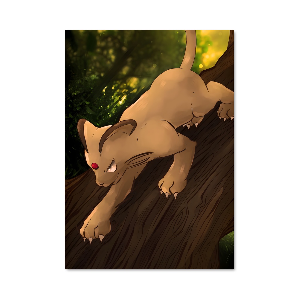 Poster Chat Enchanteur – affiche Pokemon