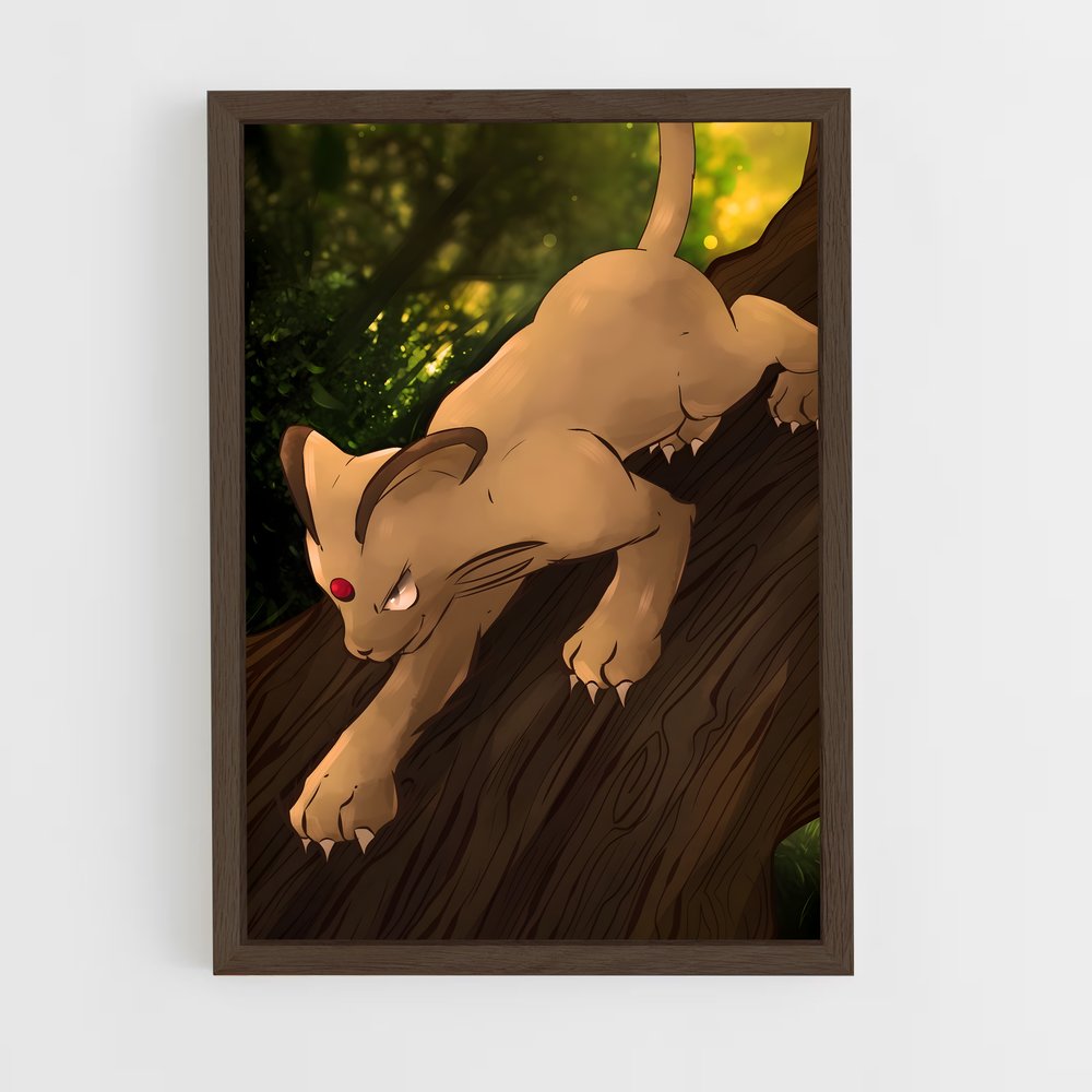 Poster Chat Enchanteur – affiche Pokemon (vue 5)