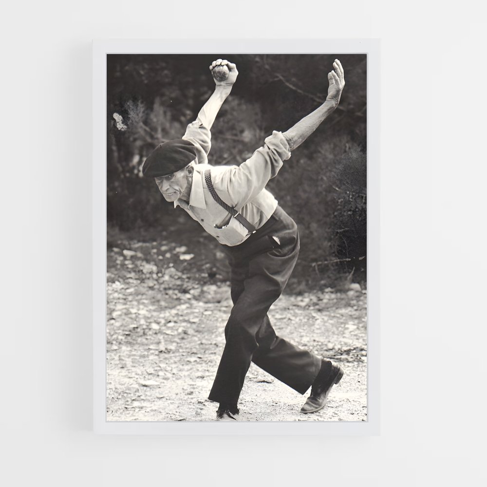 Poster Pétanque et Baseball (vue 3)