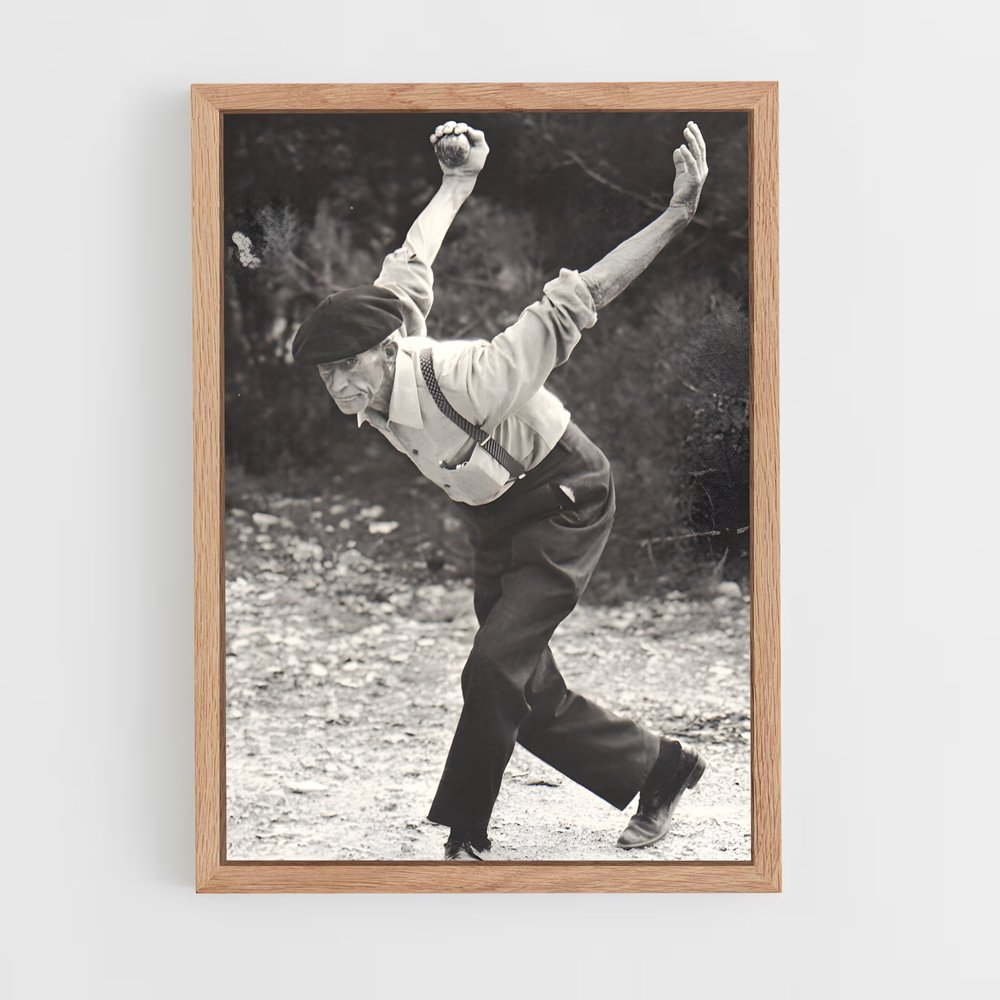 Poster Pétanque et Baseball (vue 4)