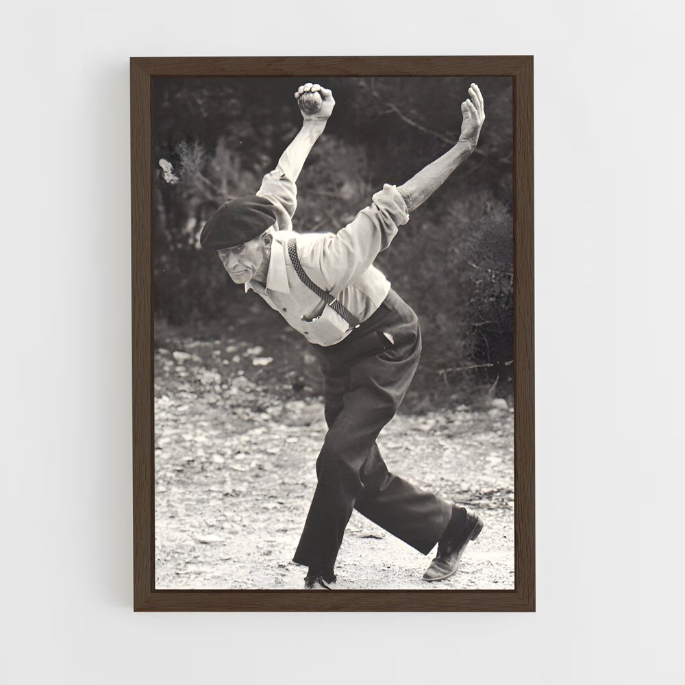 Poster Pétanque et Baseball (vue 5)