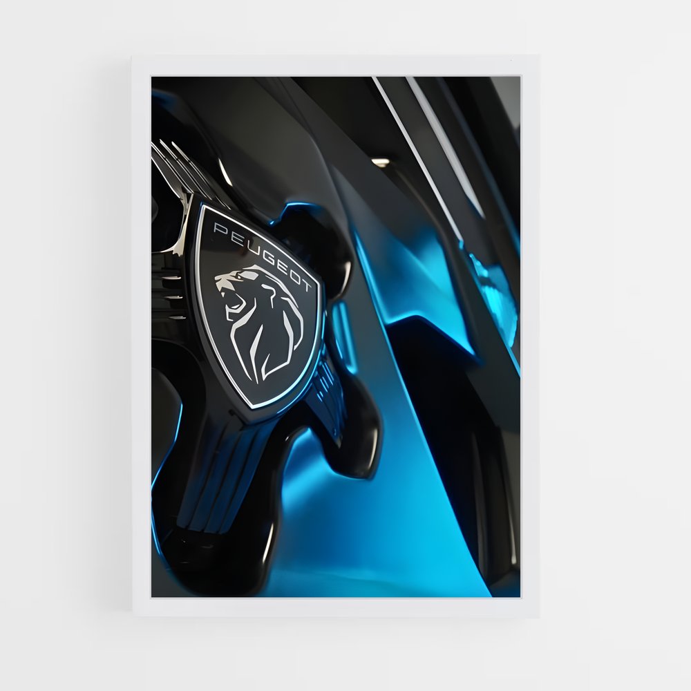 Poster Volant Lumineux – affiche Peugeot (vue 3)