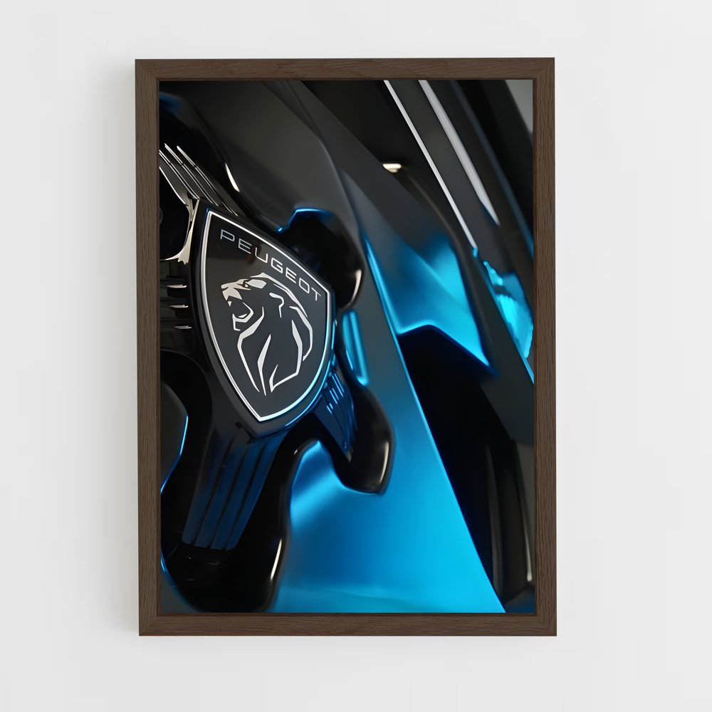 Poster Volant Lumineux – affiche Peugeot (vue 5)