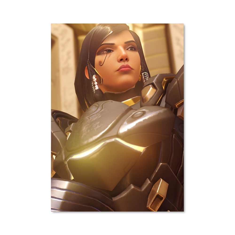 Poster Dorée Défense – affiche Overwatch