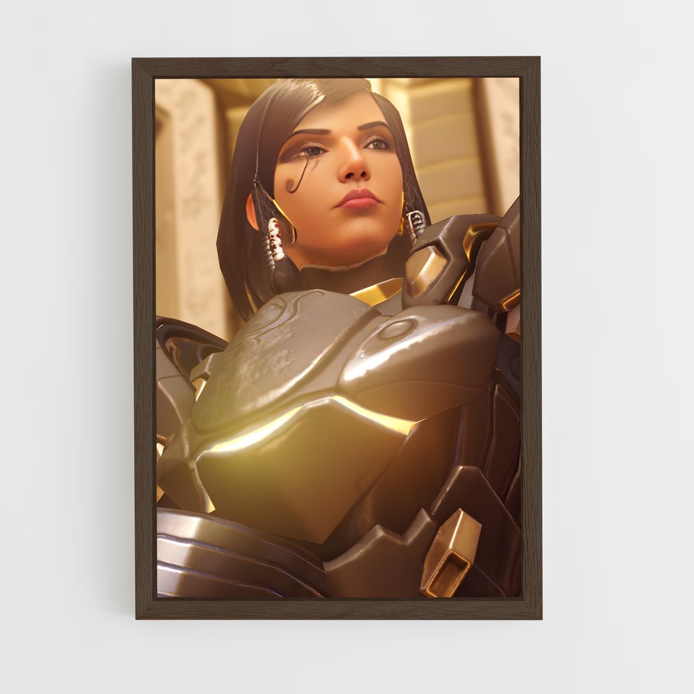 Poster Dorée Défense – affiche Overwatch (vue 5)