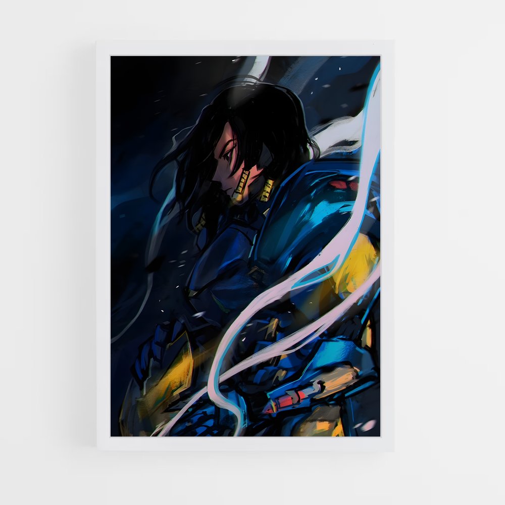 Poster Épée de Célestine – affiche Overwatch (vue 3)