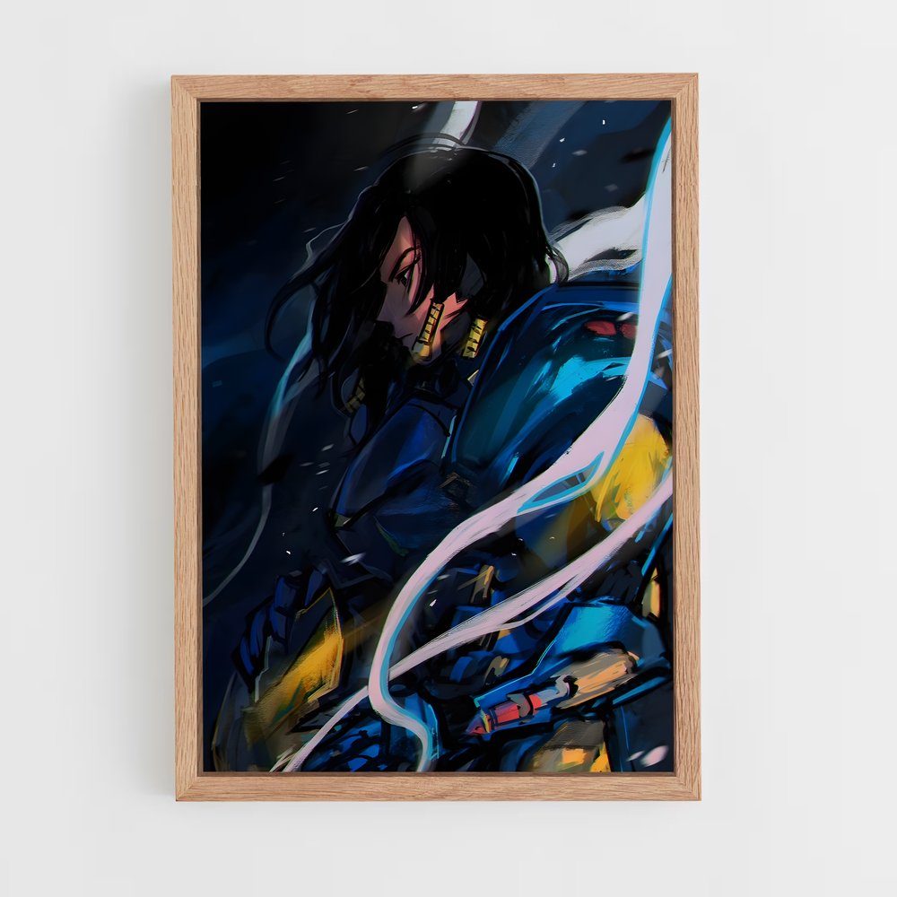 Poster Épée de Célestine – affiche Overwatch (vue 4)