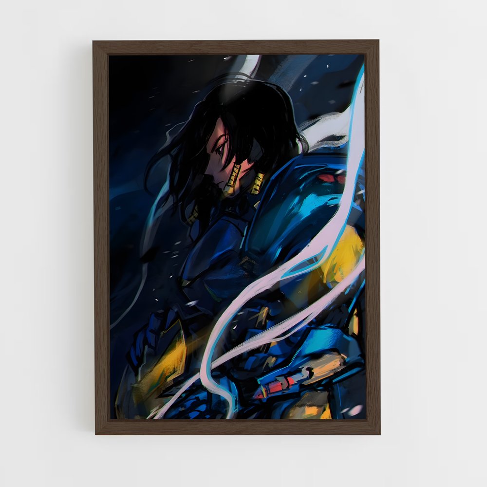 Poster Épée de Célestine – affiche Overwatch (vue 5)
