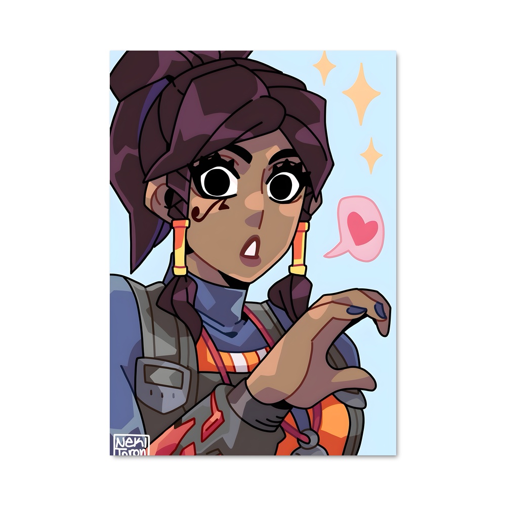 Poster Pharah cœur