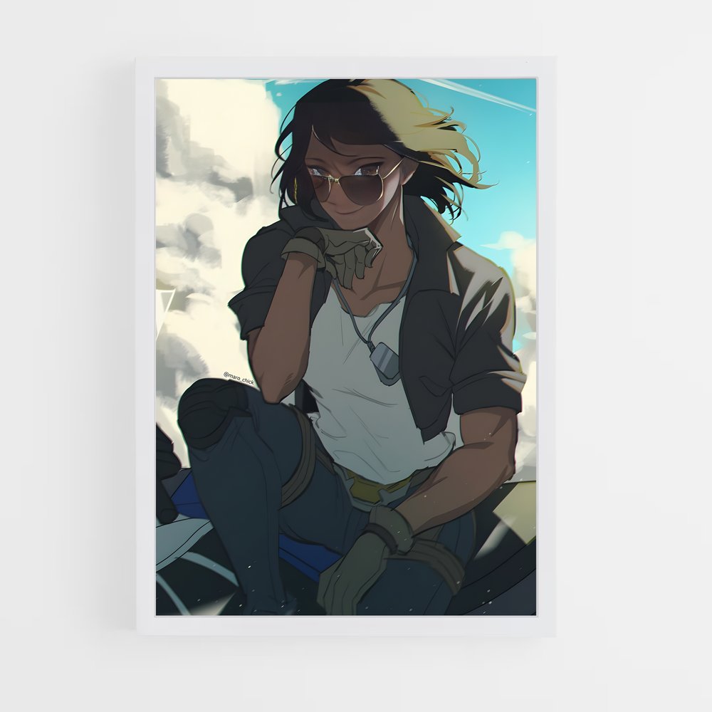 Poster La Gardienne des Rochers – affiche Overwatch (vue 3)