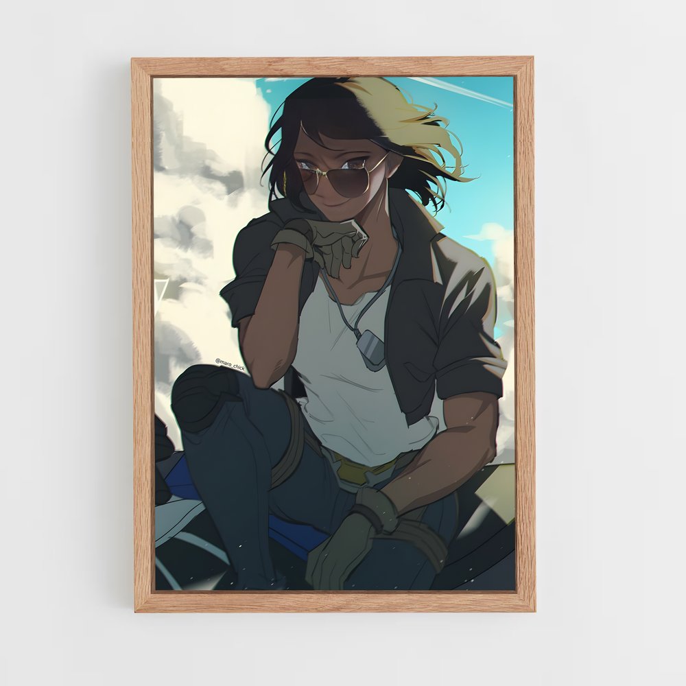 Poster La Gardienne des Rochers – affiche Overwatch (vue 4)