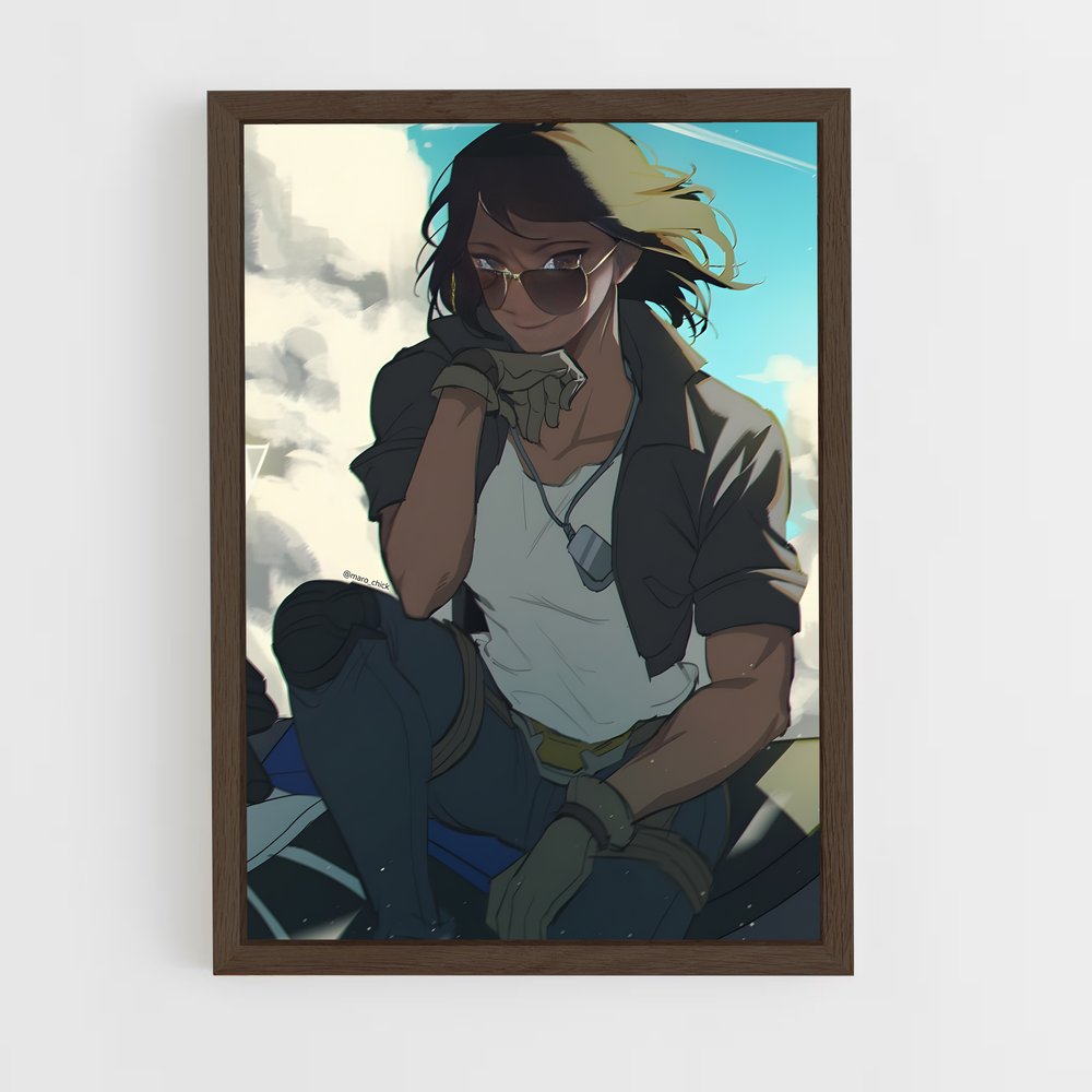 Poster La Gardienne des Rochers – affiche Overwatch (vue 5)