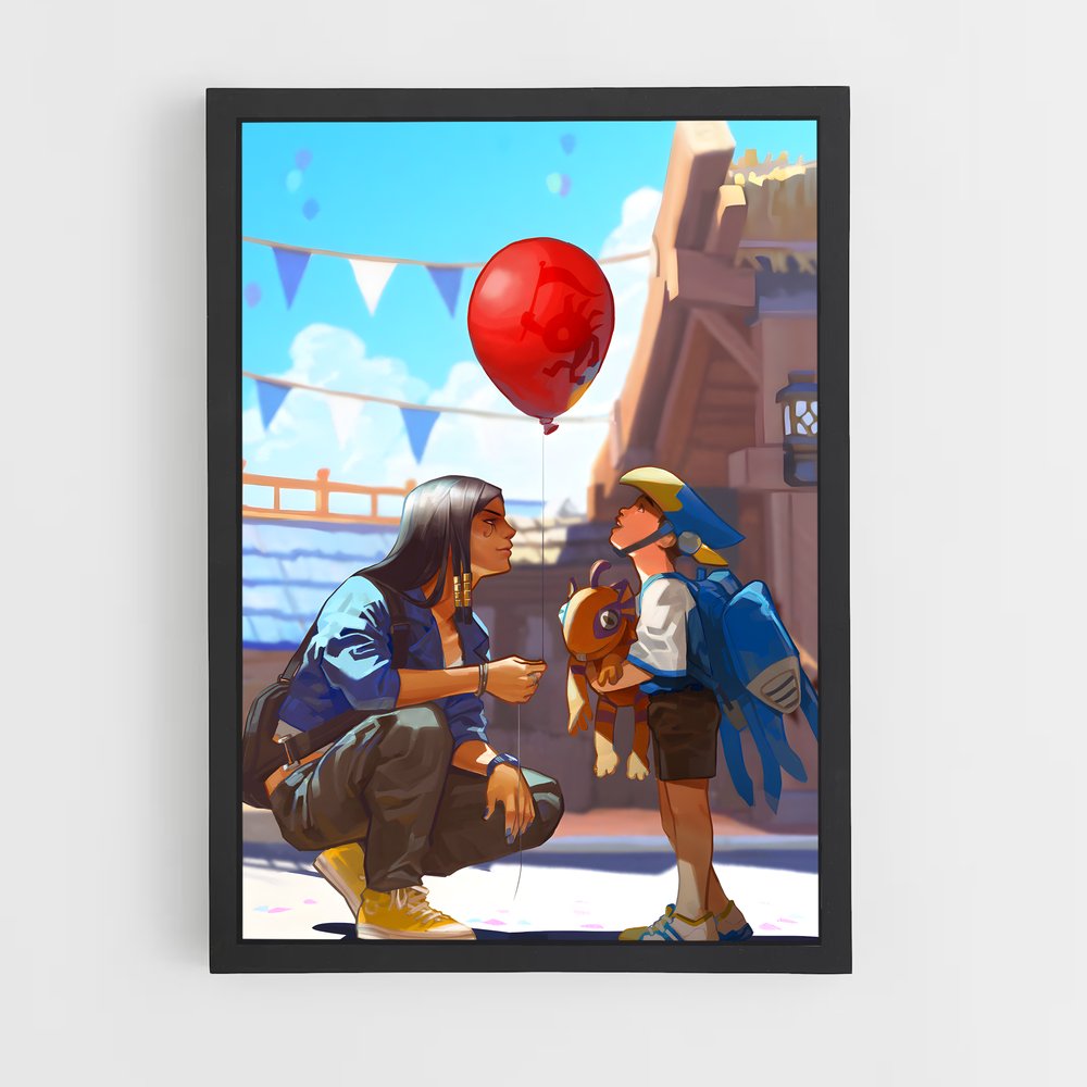 Poster Les Rêves Élevés – affiche Overwatch (vue 2)