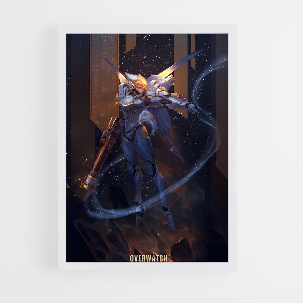 Poster Pharah, la Gardienne du Ciel – affiche Overwatch (vue 3)