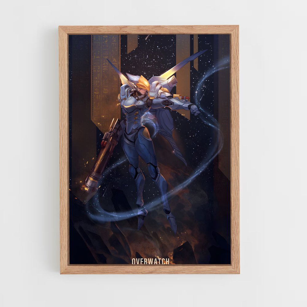 Poster Pharah, la Gardienne du Ciel – affiche Overwatch (vue 4)
