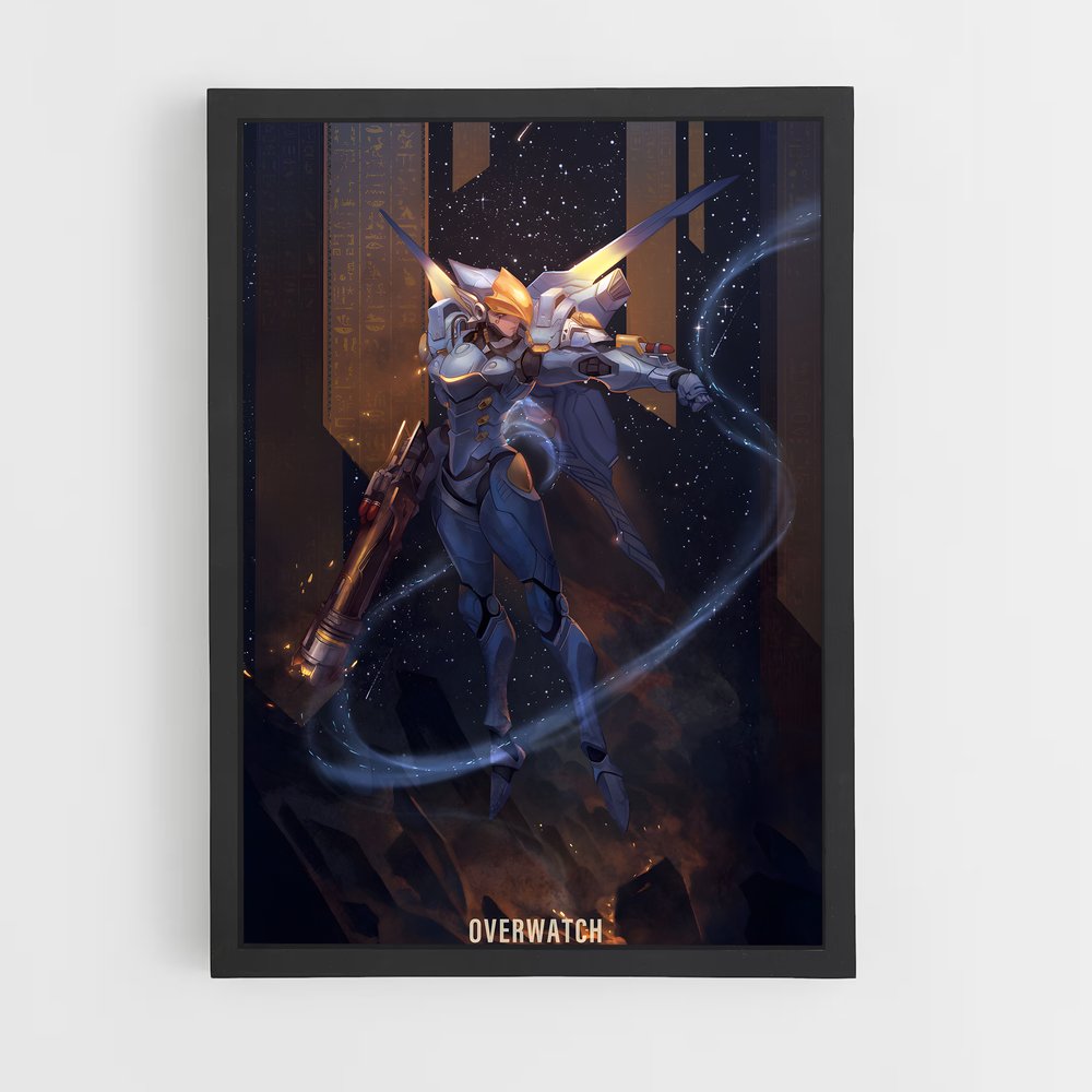 Poster Pharah, la Gardienne du Ciel – affiche Overwatch (vue 2)