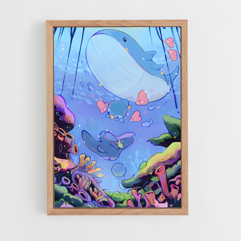 Poster Au Coeur de la Caverne – affiche Pokemon (vue 4)