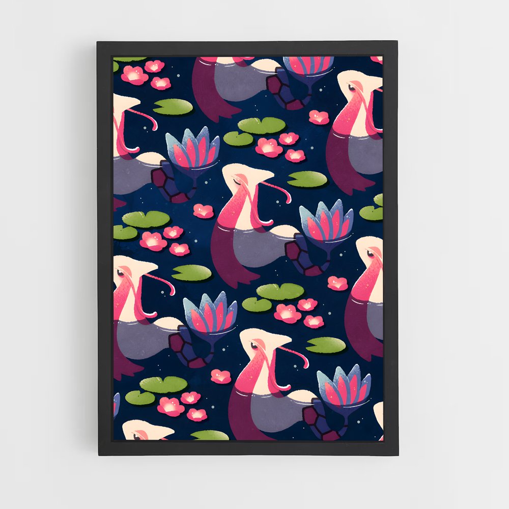 Poster Rêves Chromatiques – affiche Pokemon (vue 2)