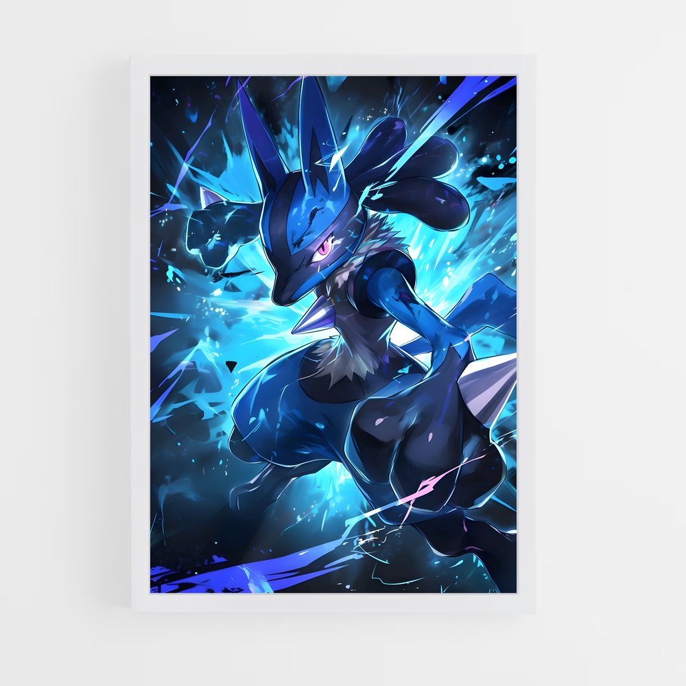 Poster Phione Mystique – affiche Pokemon (vue 3)