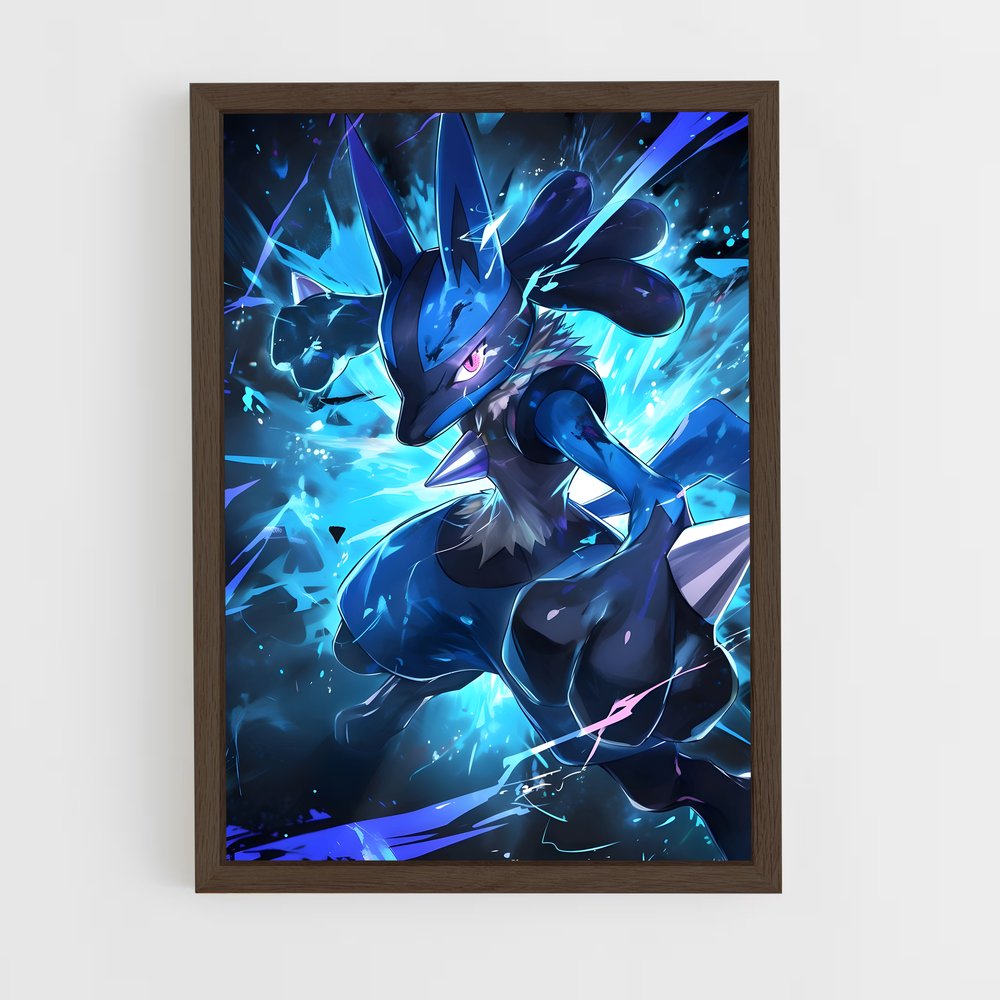 Poster Phione Mystique – affiche Pokemon (vue 5)