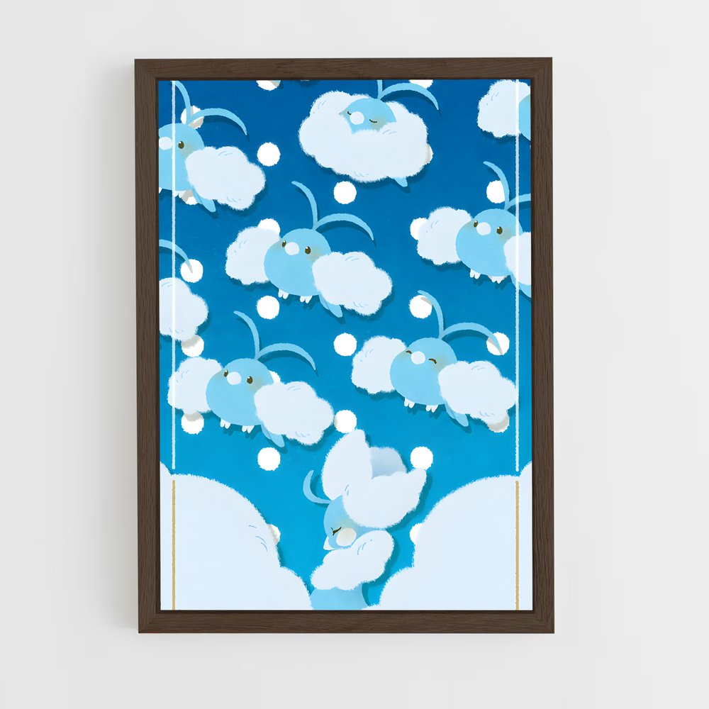 Poster Phione quotidien – affiche Pokemon (vue 5)