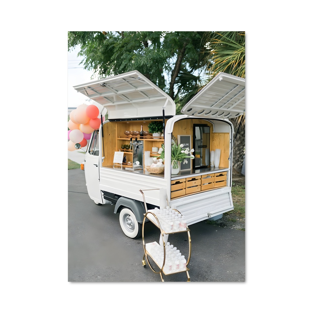 Poster Food Truck Festif