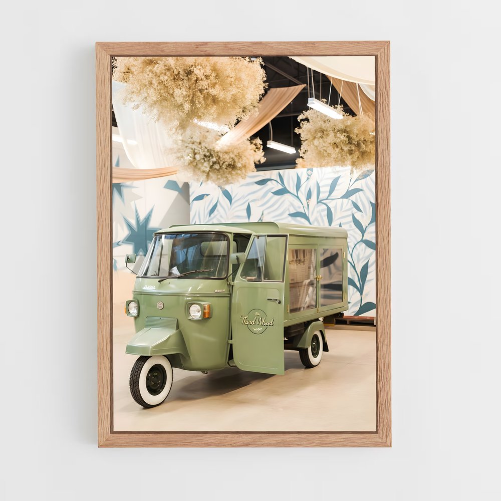 Poster Van Fleurie – affiche Piaggio (vue 4)