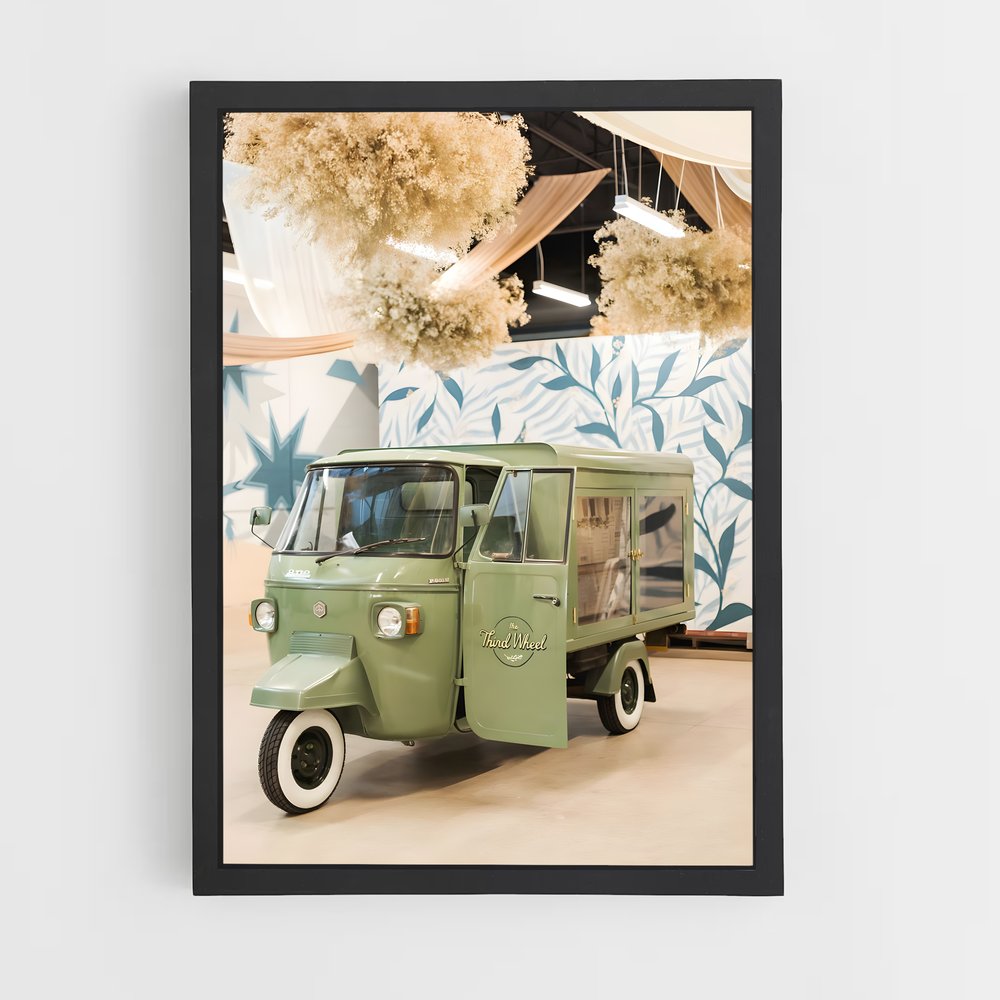 Poster Van Fleurie – affiche Piaggio (vue 2)