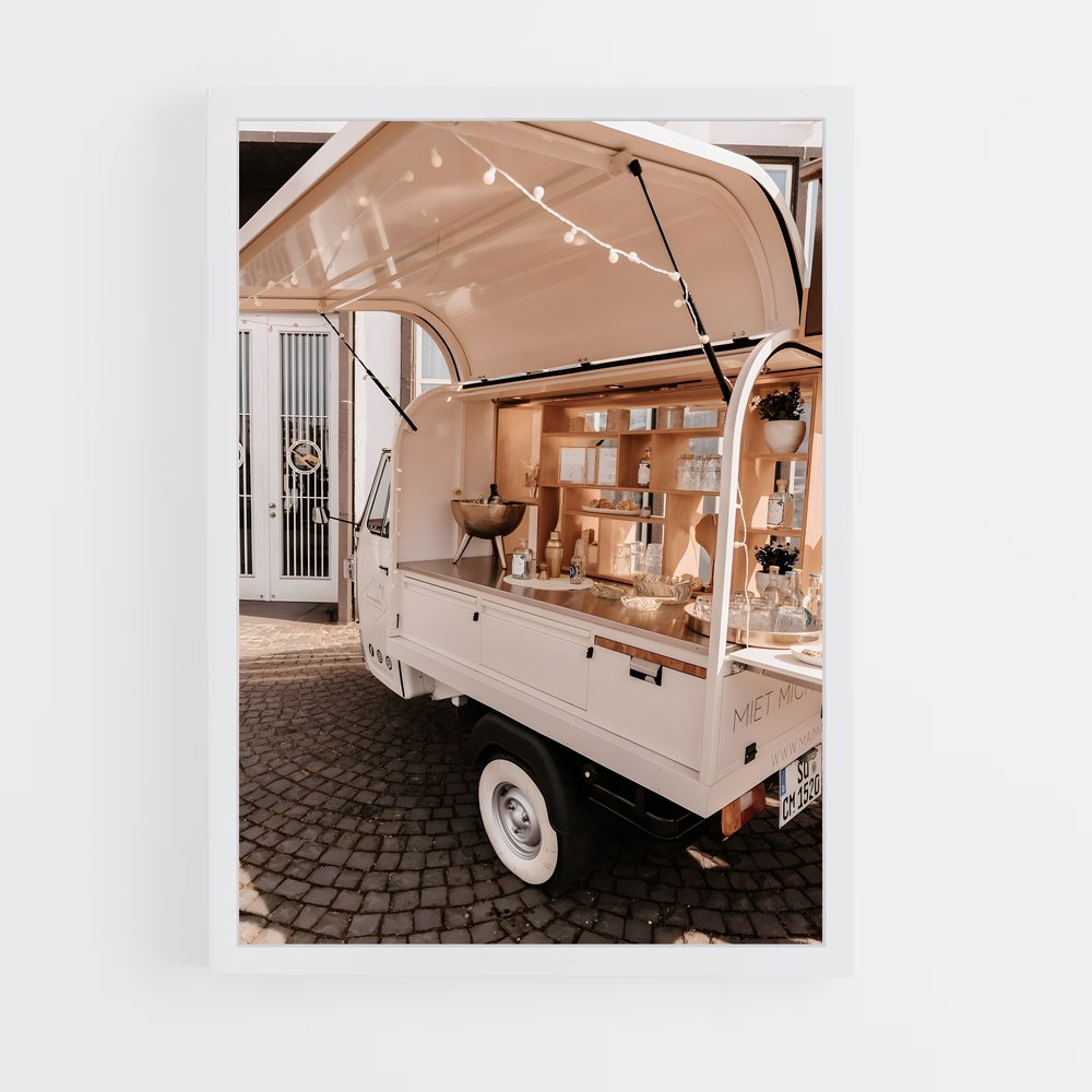 Poster La Camionnette Enchantée – affiche Piaggio (vue 3)