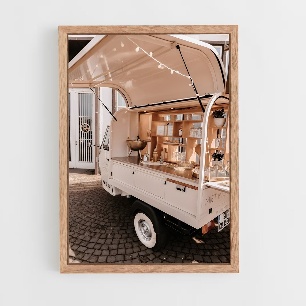 Poster La Camionnette Enchantée – affiche Piaggio (vue 4)