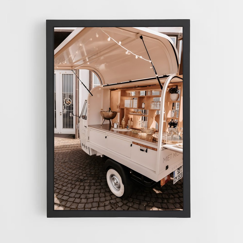 Poster La Camionnette Enchantée – affiche Piaggio (vue 2)