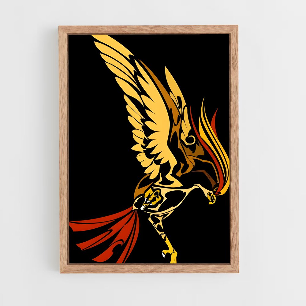 Poster Pidgeot majesté – affiche Pokemon (vue 4)