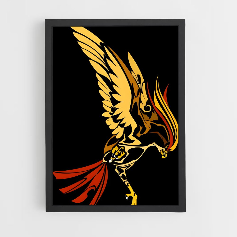 Poster Pidgeot majesté – affiche Pokemon (vue 2)