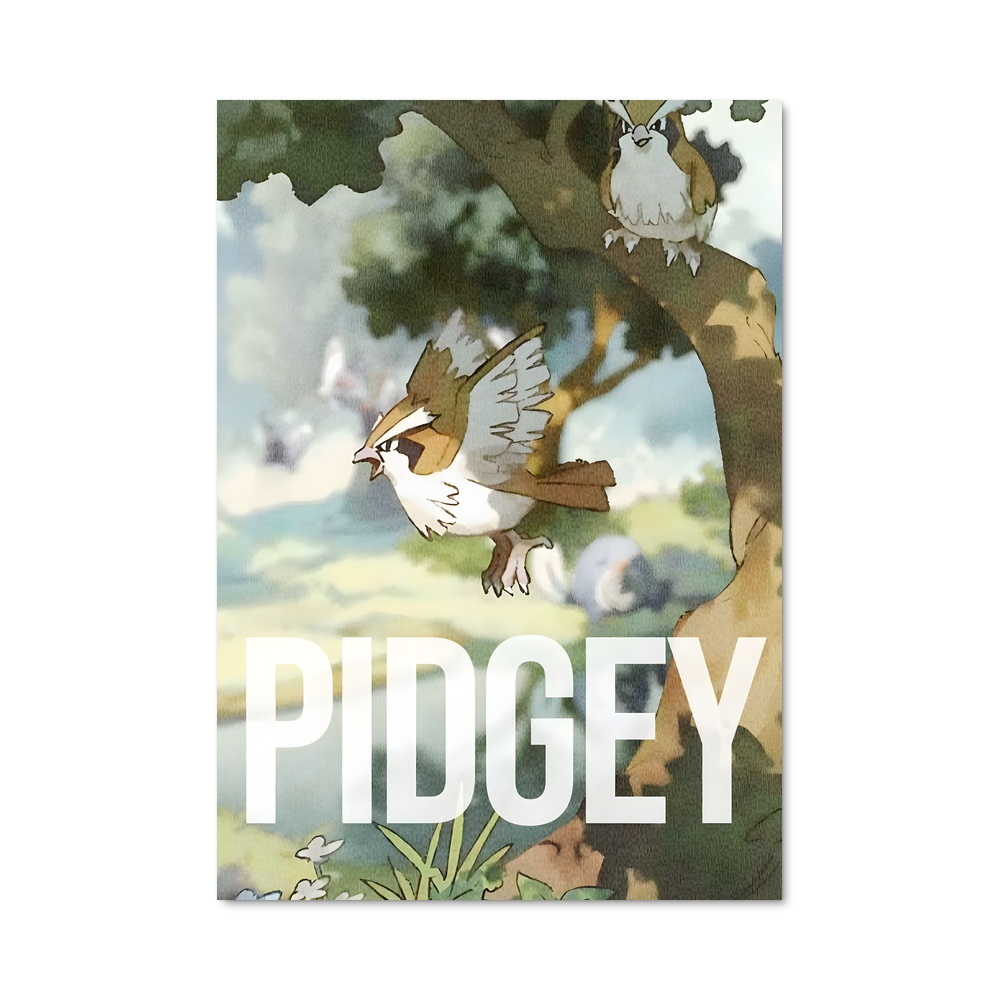 Poster Pidgey Perché – affiche Pokemon